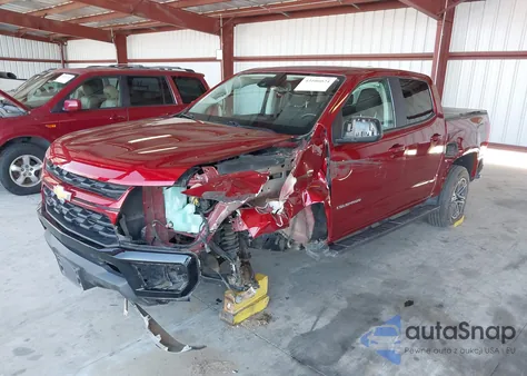 2021 Chevrolet Colorado 4Wd Short Box Lt from USA, damaged, VIN 1GCGTCEN6M1127606
